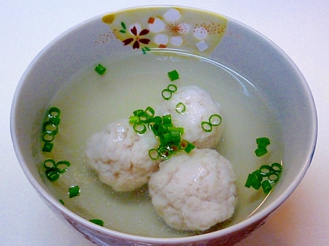 【お手伝いレシピ】ハモのつみれ汁